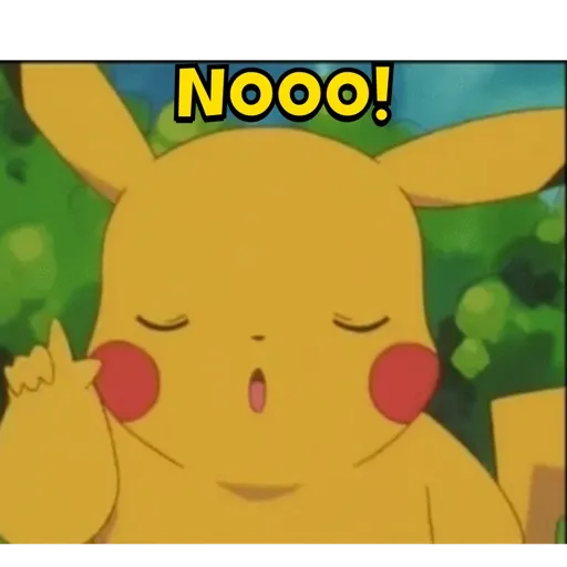 NOOO!