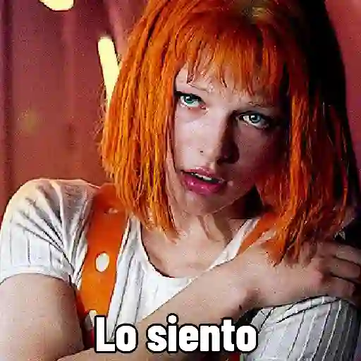 Lo siento