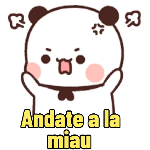Andate a la
miau