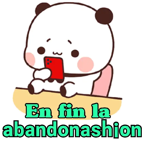 En fin la
abandonashion