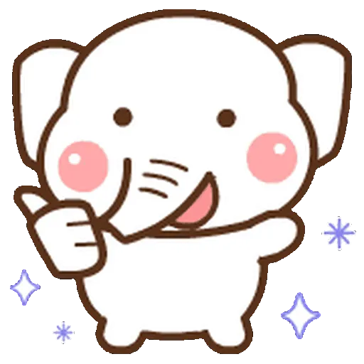 Cute Elephant 🐘🎀✨ 6