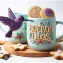 Buenos dias con colibries 2