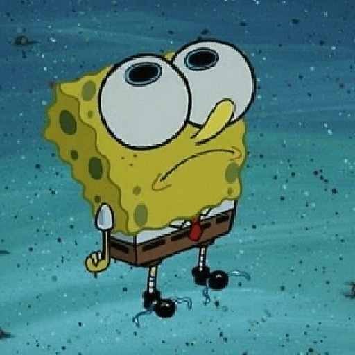 Reações Bob Esponja  8