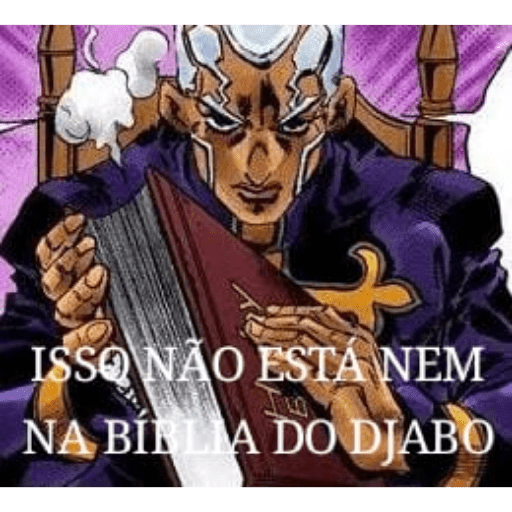 ISSO NÃO ESTA NEM NA BIBLIA DO DJABO