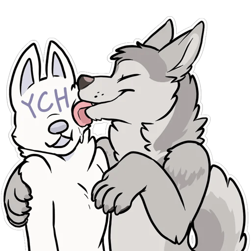 Friendly lick