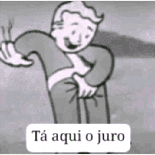 Tá aqui o juro
