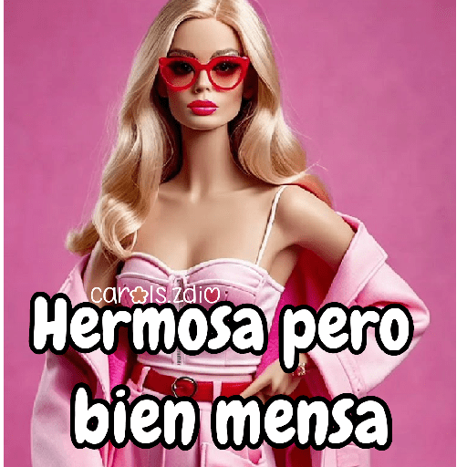 Barbie para contestar 👗🎀💅 6