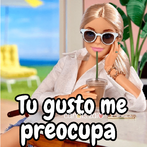 Barbie para contestar 👗🎀💅 7