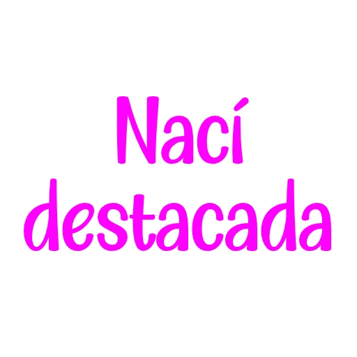 Nací destacada