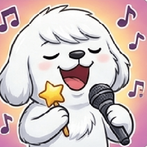 Cute Perro Blanco Mood 🐾 5