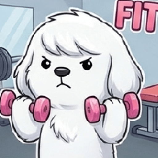 Cute Perro Blanco Mood 🐾 8
