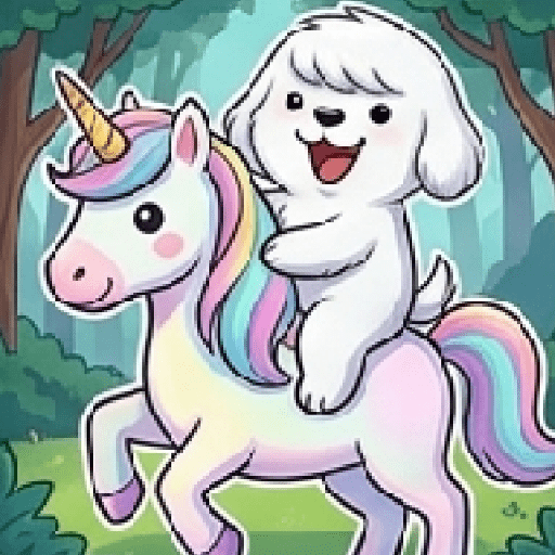 Cute Perro Blanco Mood 🐾 12