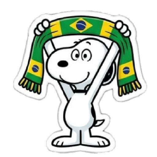 Brasil Snoopy 🐾🇧🇷 ⚽ 6