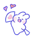 Purple Bunny 14