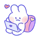 Purple Bunny 7