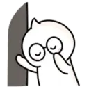Tuzki in black and white 22